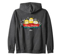 Minions Merry Christmas Festive Holiday Sudadera con Capucha