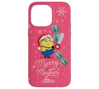 Minions Merry Mayhem Funny Holiday Carcasa para iPhone 14 Pro MAX