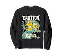Minions & Monsters Caution Content Creator Sudadera
