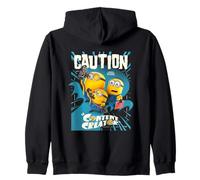 Minions & Monsters Caution Sudadera con Capucha