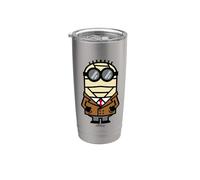 Minions Monsters Invisible Man Halloween Vaso térmico de acero inoxidable de doble pared