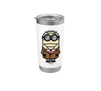 Minions Monsters Invisible Man Halloween Vaso térmico de acero inoxidable de doble pared