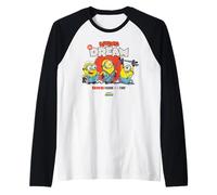Minions & Monsters One Frame At A Time Camiseta Manga Raglan