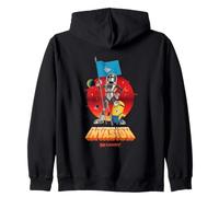 Minions & Monsters Space Invasion Sudadera con Capucha
