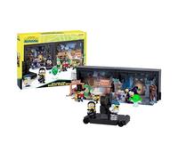 Minions Plató Exterior Monsters de Illumination - Construye tu monstruosa producción de Hollywood - Incluye 2 platós, 6 Minifiguras del Reparto y Equipo y 6 Accesorios temáticos