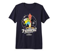 Minions Rocket Falling Upwards Camiseta Premium
