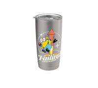 Minions Rocket Falling Upwards Vaso térmico de acero inoxidable de doble pared