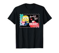 Minions Sending You My Heart Camiseta