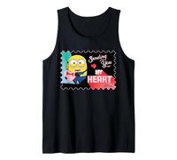 Minions Sending You My Heart Camiseta sin Mangas
