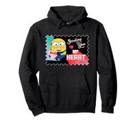 Minions Sending You My Heart Sudadera con Capucha