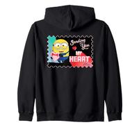 Minions Sending You My Heart Sudadera con Capucha
