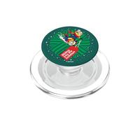 Minions Sliding Into The Holidays Bow PopSockets PopGrip para MagSafe