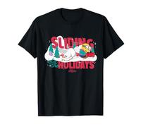 Minions Sliding Into The Holidays Winter Camiseta