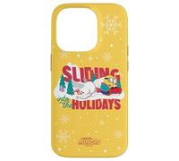 Minions Sliding Into The Holidays Winter Carcasa para iPhone 14 Pro