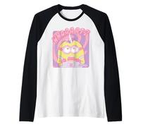 Minions Spiral Whaaaat? Camiseta Manga Raglan