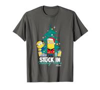 Minions Stuck In Holiday Mode Festive Camiseta