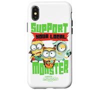 Minions Support Your Local Monster Carcasa para iPhone X/XS