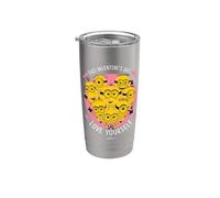 Minions This Valentine’s Day Love Yourself Vaso térmico de acero inoxidable de doble pared
