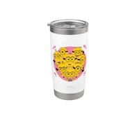 Minions This Valentine’s Day Love Yourself Vaso térmico de acero inoxidable de doble pared