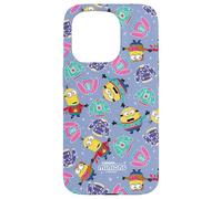 Minions Ugly Sweater All-Over Holiday Print Carcasa para iPhone 15 Pro