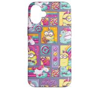 Minions Unicorn Adventure All Over Print Carcasa para iPhone 16 Plus