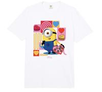 Minions Valentine’s Day Kevin para Tu Comfort Colors Adult Heavyweight T-Shirt