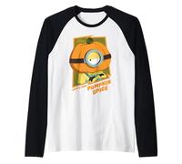 Minions Where’s Your Pumpkin Spice Camiseta Manga Raglan
