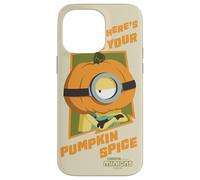Minions Where’s Your Pumpkin Spice Carcasa para iPhone 14 Pro MAX