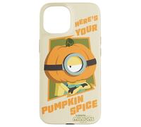 Minions Where’s Your Pumpkin Spice Carcasa para iPhone 15