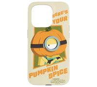 Minions Where’s Your Pumpkin Spice Carcasa para iPhone 15 Pro