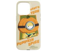 Minions Where’s Your Pumpkin Spice Carcasa para iPhone 15 Pro MAX