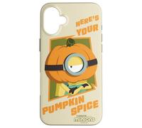 Minions Where’s Your Pumpkin Spice Carcasa para iPhone 16 Plus