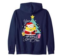 Minions You Be Good Santa Minion Holiday Sudadera con Capucha