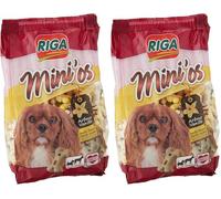 Mini'Os - Galletas Perro Huesos Vainilla 500 g 4016 (Paquete de 2)