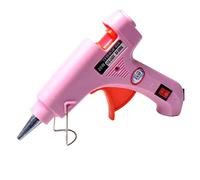 Minipistola de pegamento termofusible de 20 W, herramienta de reparación termoeléctrica de temperatura ambiente para uso doméstico, con barras de 7 mm de calentamiento rápido (pistola de peg