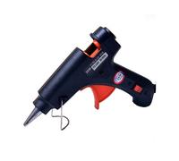 Minipistola de pegamento termofusible de 20 W, para uso doméstico, bricolaje, industrial, herramienta de reparación termoeléctrica con temperatura de calor, uso de barras de 7 mm de calentam