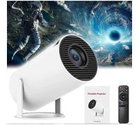 Miniproyector 2025, 10000 lúmenes, LED, 4K, 1080p, WiFi, Bluetooth, UHD, portátil, para cine en casa. ¡50% de descuento!