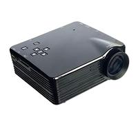 Miniproyector CGOLDENWALL de 400 lúmenes, proyector de haz de película de grado empresarial con puertos VGA HDMI USB SD AV para entretenimiento en el hogar, uso comercial