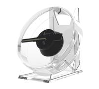 Miniproyector De Publicidad Holográfica con Pantalla De Ventilador De Escritorio 3D De 12 Cm, con Luz Holográfica Y Batería