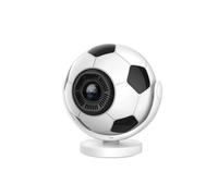 Miniproyector HY300F con Forma de Balón de Fútbol, WiFi6, Android 14, con Allwinner H726, 5.4, para Cine en Casa, Enchufe Europeo