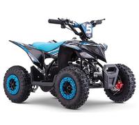 MINIQUAD ELÉCTRICO Infantil ROAN-RATTE 36V Y 800, LIMITADOR Velocidad, Azul, 4 A 10 AÑOS Aprox