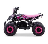 MINIQUAD ELÉCTRICO Infantil ROAN-RATTE 36V Y 800W, LIMITADOR Velocidad, Rosa, 4 A 10 AÑOS Aprox