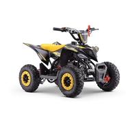 MINIQUAD Gasolina 49 Infantil, RATTE-R6-BN, Amarillo, niños de 4 a 10 años