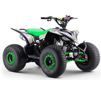 MINIQuad Infantil 125cc Gasolina automático con Marcha atrás, Verde, Carga máxima 120 kg (Solo para circuitos Cerrados)