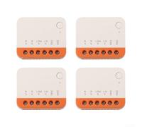 Minir4 - Interruptor inteligente WiFi de 2 vías con función de tiempo para tuv para CE