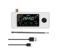 Miniradio Portátil Compatible con Banda Completa LSB/USB/AM/FM de 0,5 A 108 MHz con Receptor de Señal de Antena en Bandas /SW/MW/VHF, Color .