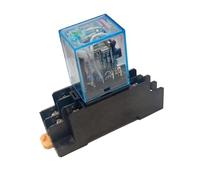 Minirelé LY2NJ bobina DC12V DC24V AC110V AC220V HH62P JQX-13F10A 220V relé electromagnético de uso General en miniatura(AC24V)