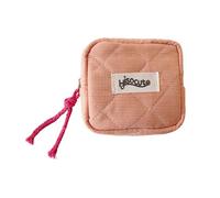 Minis - Bolsa de maquillaje para bolso, pequeñas bolsas de cosméticos, organizadores de maquillaje, almacenamiento de servilletas sanitarias, bolsas de viaje portátiles para bolso, b