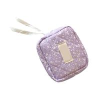Minis - Bolsa de maquillaje para monedero, monedero, bolsa de almacenamiento de servilletas sanitarias, organizador de maquillaje para oficina, escuela, almacenamiento de servilletas sanitarias, d