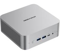 MINISFORUM AI X1 Mini PC Barebone, AMD Ryzen AI 9 HX 470 (12C/24T, hasta 5,2 GHz, 86 Tops), Radeon 890M, 2X USB4, OCuLink, Salida Quad 4K, Wi-Fi 7, 2,5GbE, sin RAM/SSD
